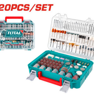 TOTAL Set Aksesorësh për Makineri Rrotulluese – 420 copë (TAKMG4208)