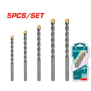 TOTAL Set Spiralash për Beton 5 Copë