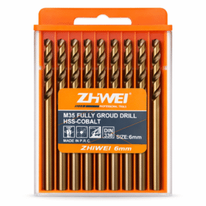 Set Brocash për Metal ZHWEI M35 Kobalt 6 mm