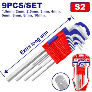 set çelësash imbus  9 copë