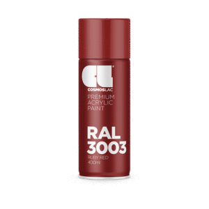 Cosmoslac Premium Acrylic Paint RAL 3003 – Ruby Red | Spray 400 ml